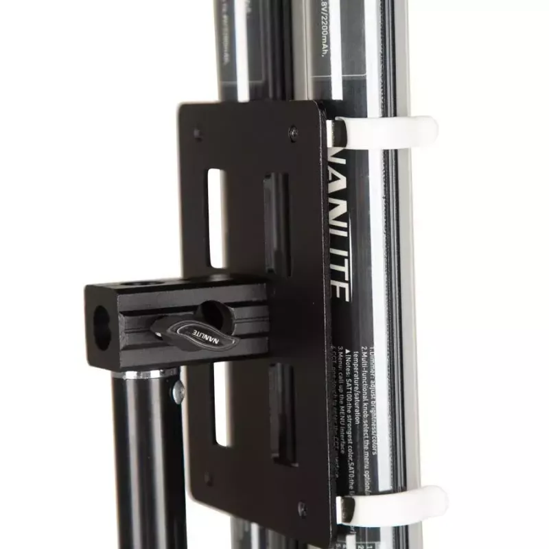 Mounting kit Nanlite Pavotube Double Bank 2 T12 LED Pole Black