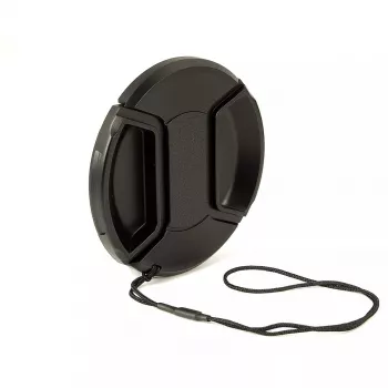 Lens Cap Kaiser Fototechnik Snap-On 62 mm Black