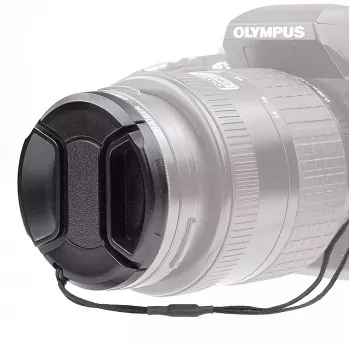 Lens Cap Kaiser Fototechnik 6847 4.3 cm Black for DSLRs