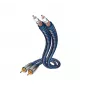 Audio Cable Inakustik 0040403 3m 2xRCA Blue
