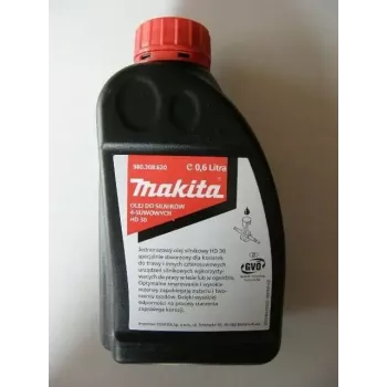 Motor oil 4-stroke Makita HD30, 600 ml bottle for garden power equipment