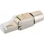 RJ-45 Connector Schwaiger NWST811 531 Silver Male 15mm Width