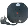 Power Extension Schwaiger STDT2718 1.8m 7 AC Outlets Indoor Black White