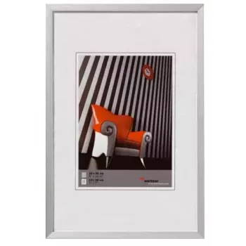 Chair Walther Design AJ040S 30x40 Silver