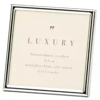 Single picture frame Walther Design Chloe 3 Silver 9x9 cm