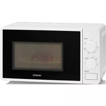 Solo microwave Bomann MW 6014 CB — 700 W, 20 L, 245 mm turntable, 6 power levels, white