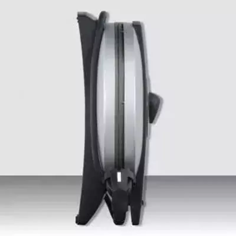Waffle Iron Cloer 1629 5 Waffles 930 W Black Metallic