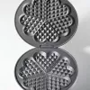 Waffle Iron Cloer 1629 5 Waffles 930 W Black Metallic