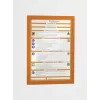 Magnetic Frame Durable DURAFRAME A4 Orange