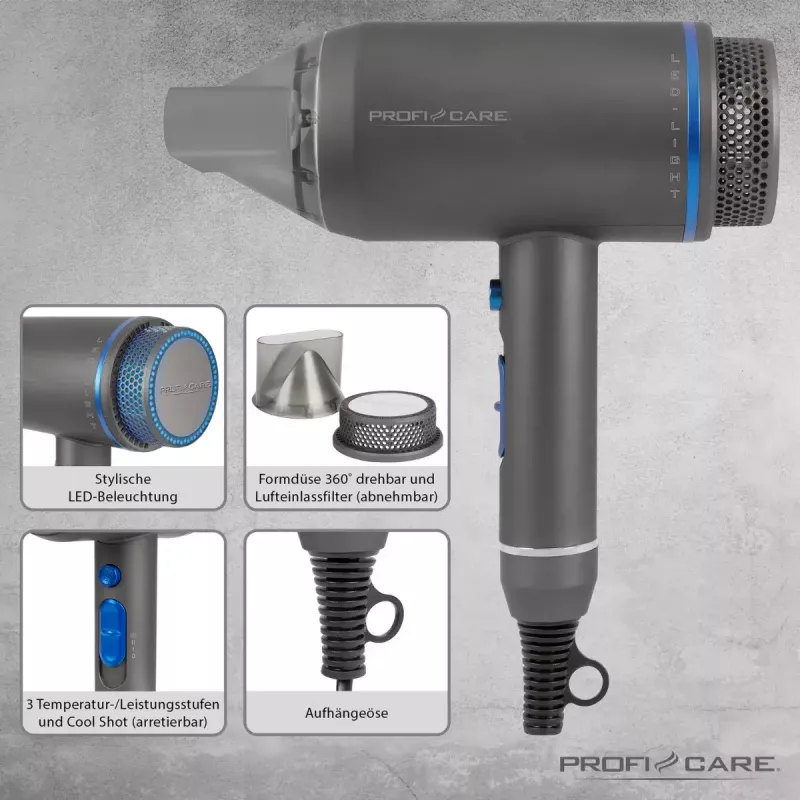 Hair Dryer ProfiCare 330820 1800 W