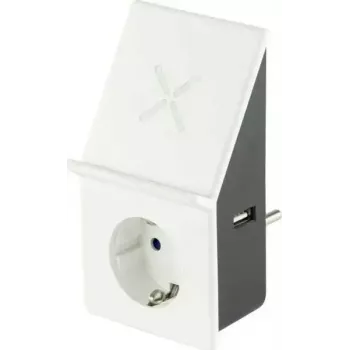 USB charge adapter REV 0020870103 wireless charging with 1 socket