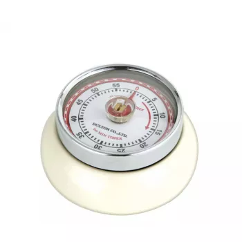 Mechanical kitchen timer Zassenhaus Speed Cream