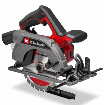 Cordless circular saw EINHELL TE‑CS 18/165‑2 Li (Solo) — 18 V, max cutting depth 57 mm, incl. parallel guide, without battery/charger