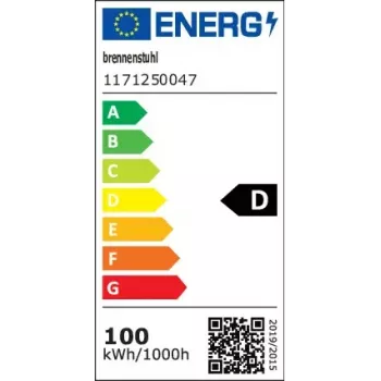 Floodlight Brennenstuhl 1171250047 Black 100 W LED IP65