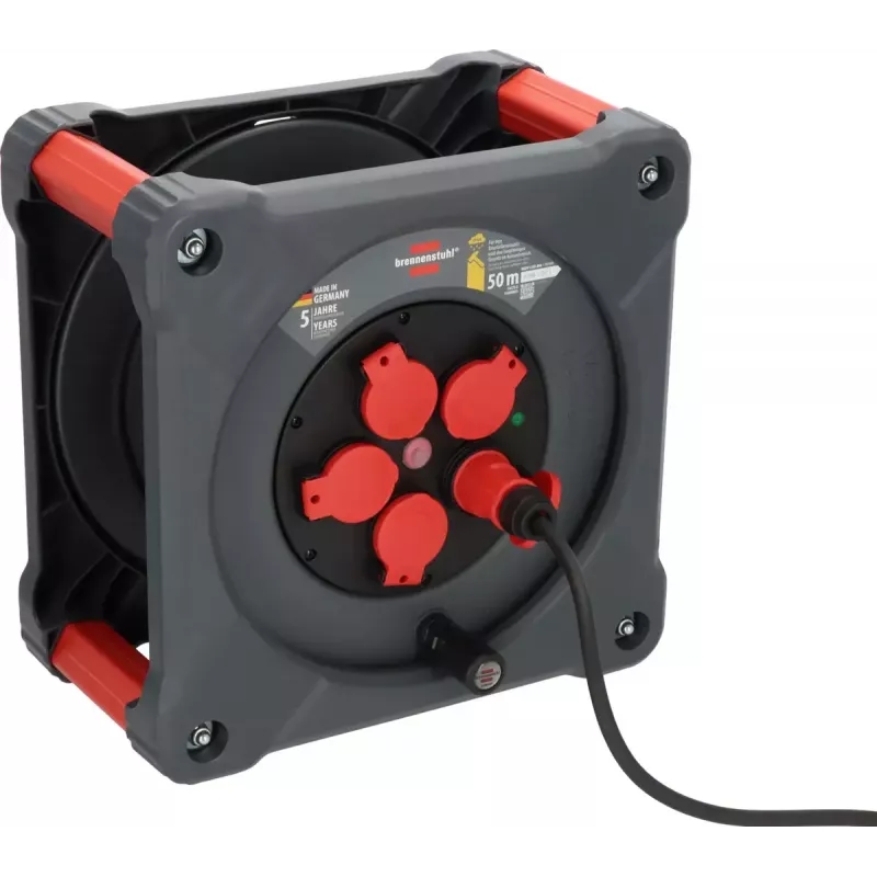 Power Strip Brennenstuhl KA 5100 5 AC outlets 50 m Black Red Silver