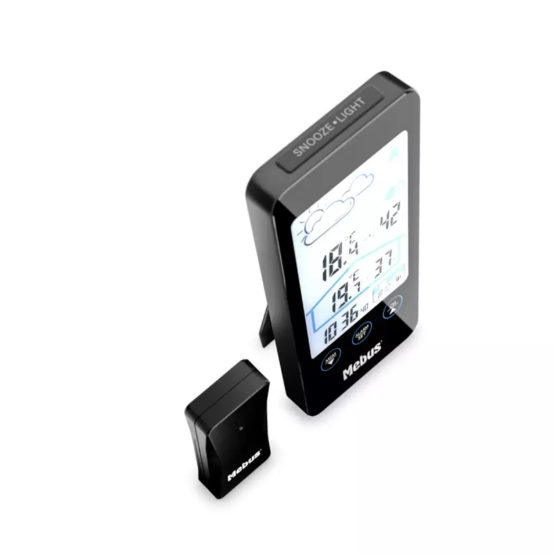 Digital Weather Station Mebus 11908 Black