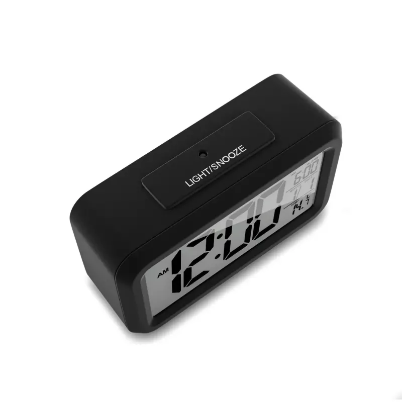 Quartz alarm clock Mebus 42435 Black