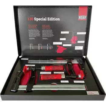 Clamp Bessey TGA25SET-135, 2× Anniversary bar clamps, 250 mm clamping capacity