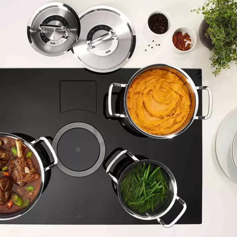Frying pan set Fissler 084-378-03-000/0 stainless steel 3 pcs