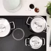 Frying pan set Fissler 084-378-03-000/0 stainless steel 3 pcs