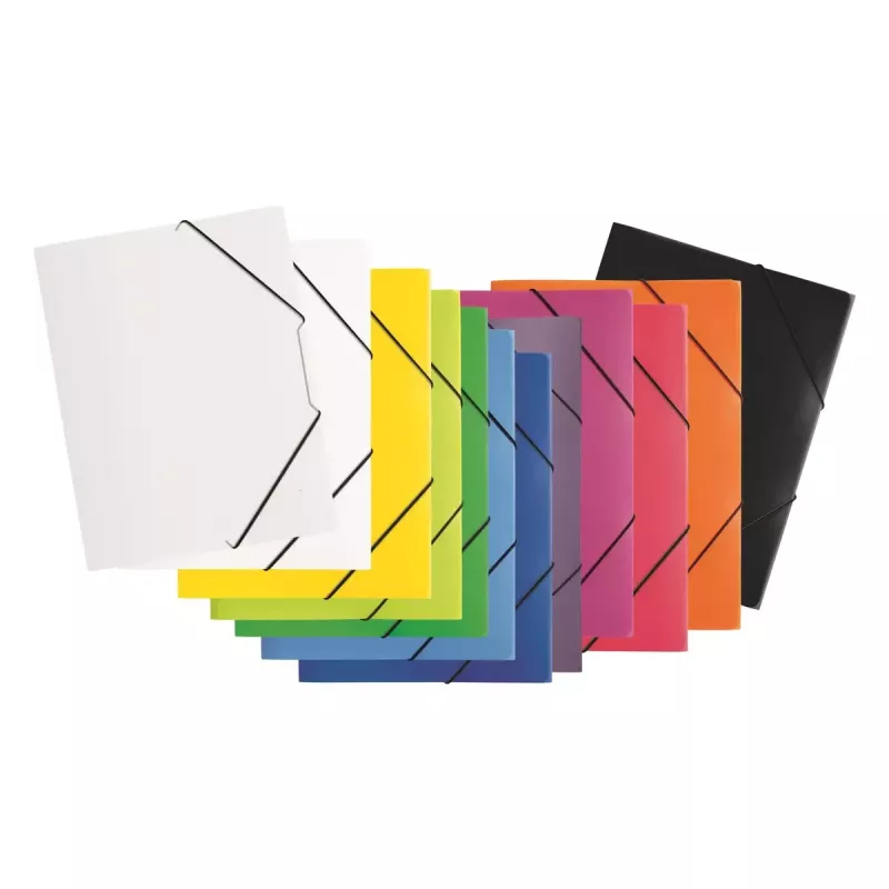 Folder Pagna 21613-02 Polypropylene (PP) Rubber White A4