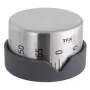 Alarm clock TFA-Dostmann 38.1027.10 Grey Stainless steel