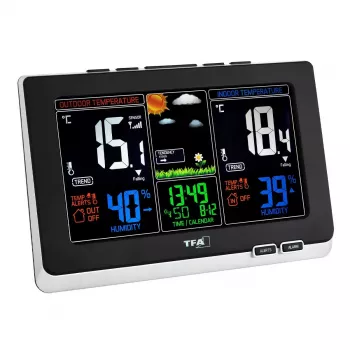 Digital Weather Station TFA-Dostmann 35.1129.01 Black