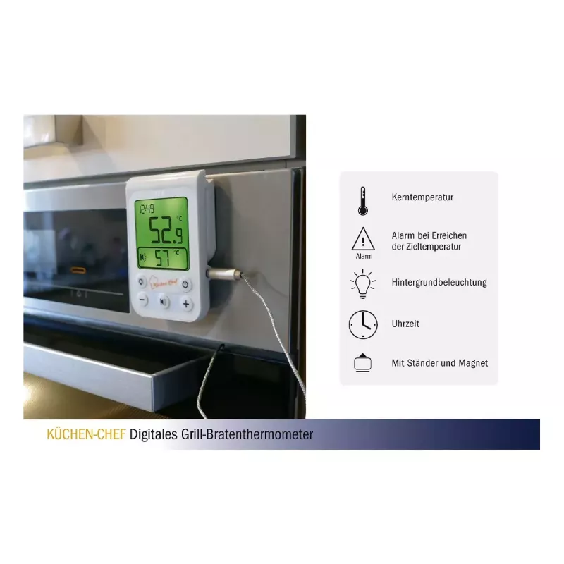 Food thermometer TFA-Dostmann KÜCHEN-CHEF -20 to 300 °C Digital