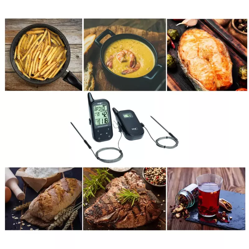 Food thermometer TFA-Dostmann KÜCHEN-CHEF TWIN 0 - 300 °C Digital