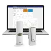 Environmental sensor tfa dostmann WeatherHub smart home Wireless — Humidity & Temperature, Wi‑Fi, AC/Battery (AA), 40×28×104 mm