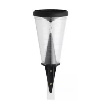 Rain Gauge TFA-Dostmann 47.1008 Black Transparent 122mm x 122mm x 305mm