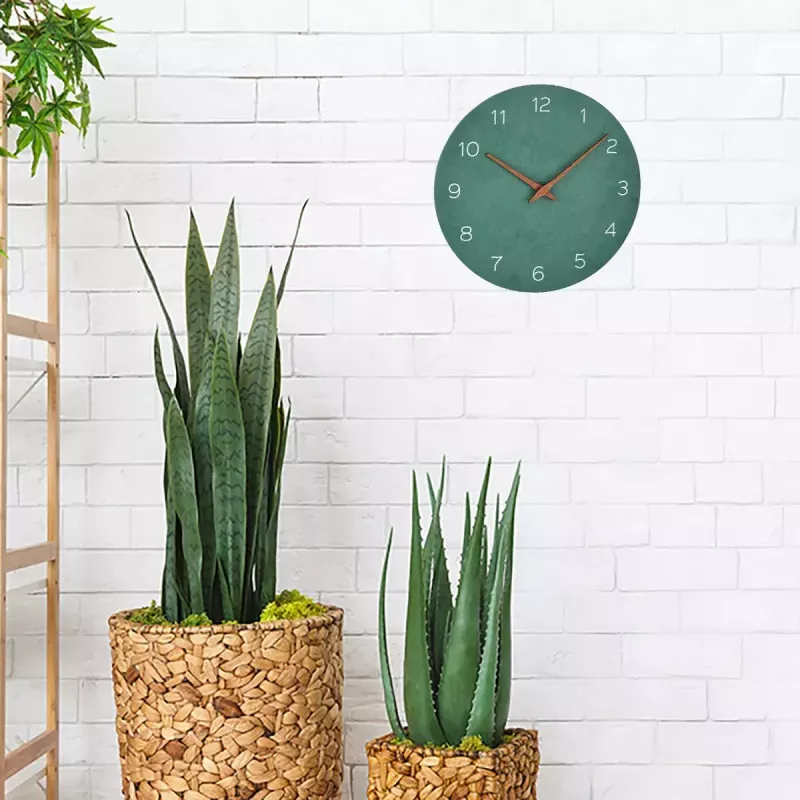Quartz clock TFA-Dostmann 60.3054.04 Circle Green Wall/Table