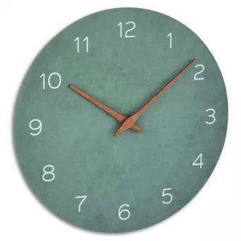 Quartz clock TFA-Dostmann 60.3054.04 Circle Green Wall/Table