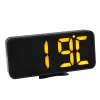 Digital alarm clock TFA-Dostmann 60.2027.01 Black LED Battery