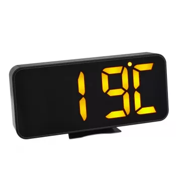 Digital alarm clock TFA-Dostmann 60.2027.01 Black LED Battery