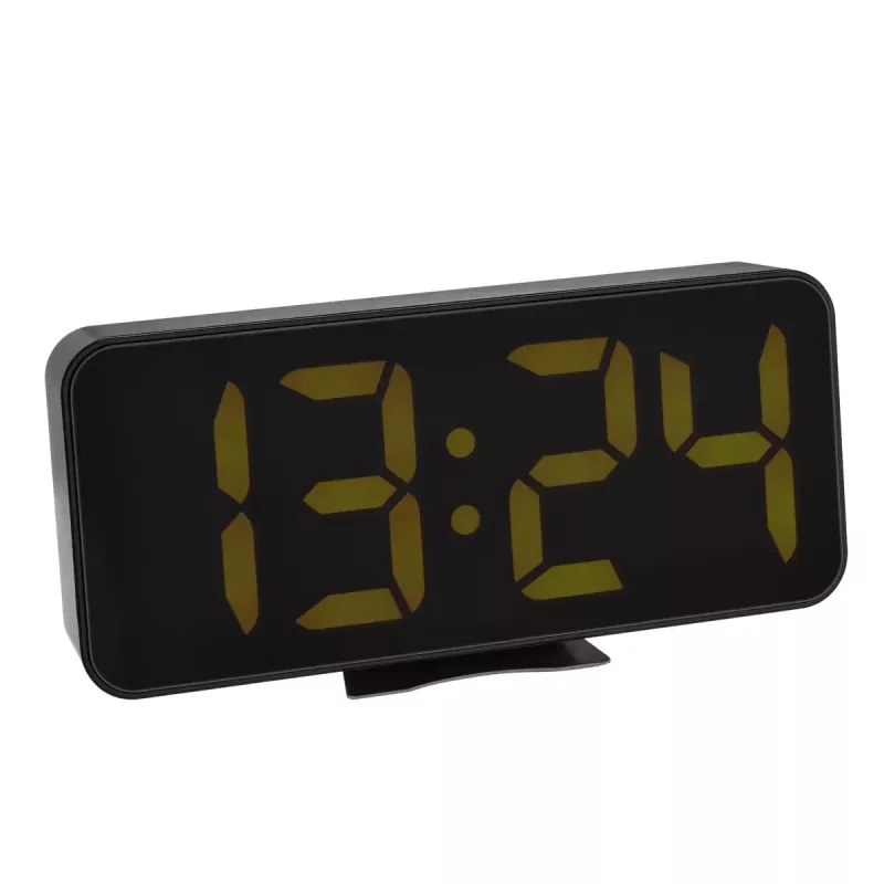 Digital alarm clock TFA-Dostmann 60.2027.01 Black LED Battery