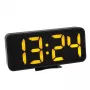 Digital alarm clock TFA-Dostmann 60.2027.01 Black LED Battery