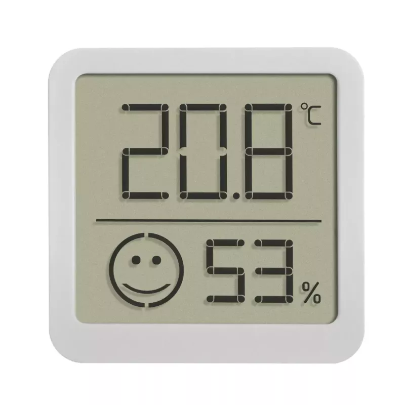 Electronic environment thermometer TFA-Dostmann 30.5053.02 Indoor/outdoor Digital Silver White
