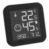 Electronic environment thermometer TFA-Dostmann 30.5054.01 Indoor Digital Black White