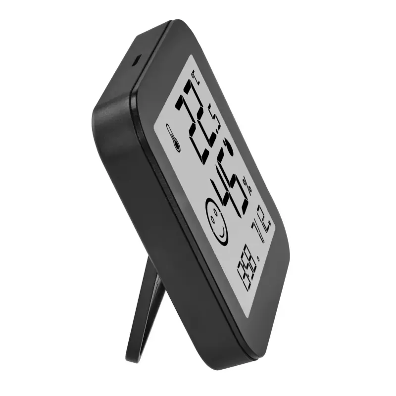 Electronic environment thermometer TFA-Dostmann 30.5054.01 Indoor Digital Black White