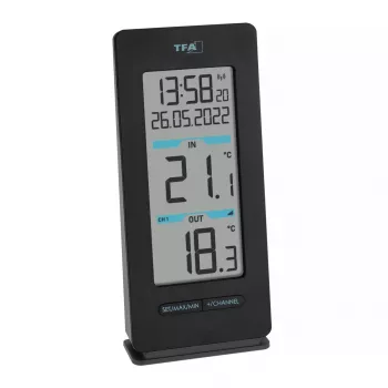 TFA-Dostmann Environment Thermometer 30.3072.01 Indoor/Outdoor -40 to 60 °C