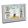 TFA-Dostmann Meteo Jack Silver Indoor Outdoor Thermometer Hygrometer Barometer