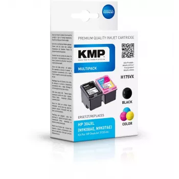 Ink cartridge pack KMP 1759,4005 compatible, cyan, 2 pcs, cyan volume 12 ml, yield ~300 pages