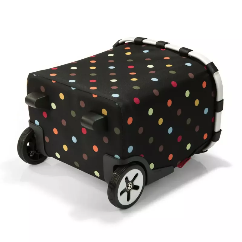 Tote bag Reisenthel Carrycruiser — 40 L, aluminium frame, polyester, 420×320 mm, black/multicolour