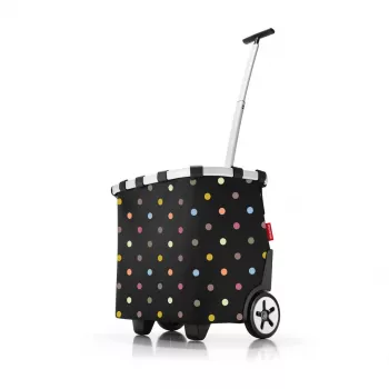 Tote bag Reisenthel Carrycruiser — 40 L, aluminium frame, polyester, 420×320 mm, black/multicolour