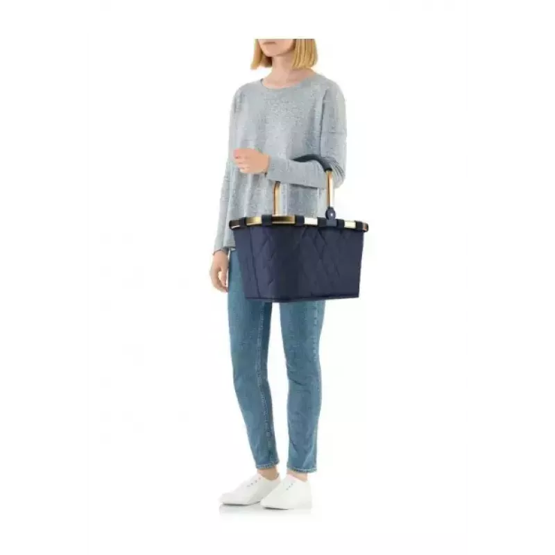 Shopping basket Reisenthel carrybag Gold 22L Recycled plastic
