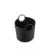 Basket Reisenthel loophome S Black Aluminium Polyester 420x420x400mm