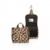Toiletry bag Reisenthel WH6048, polyester, 3 L, 230×100 mm, black/brown
