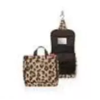 Toiletry bag Reisenthel WH6048, polyester, 3 L, 230×100 mm, black/brown