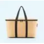 Insulated Cooler Bag Reisenthel Raffia Black UH7078 — lightweight portable cooler bag